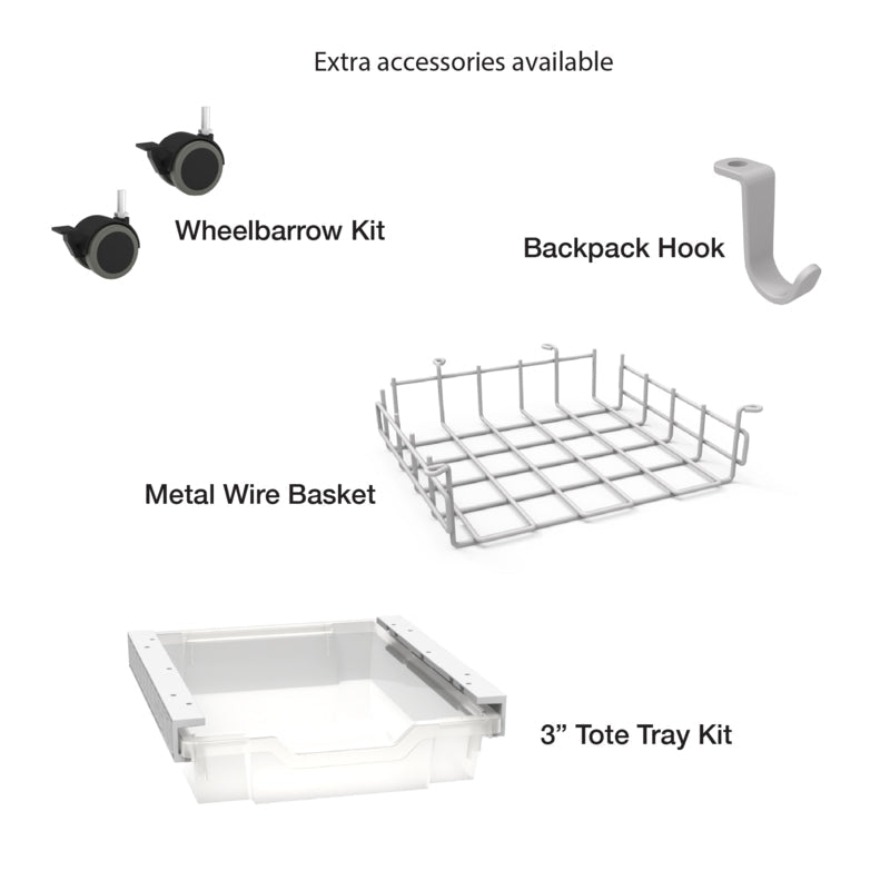 WB Manufacturing ELO Plymouth II Short Classroom Desk, 20" x 28.5", Adjustable Height 12" - 19" Silver Mini 2" Legs with Grand Hank Glides (WBM - ELS7366 - MJAG4 - D17/T - S05) - SchoolOutlet