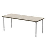 WB Manufacturing EON Rectangular School Classroom Short Table, 24