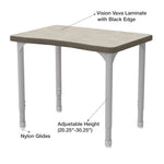 WB Manufacturing EON Plymouth II Classroom Desk, 20