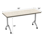 WB Manufacturing Commercial Flip Top Tables, 24