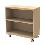 WB Manufacturing Mobile Single Sided Bookcase, 36