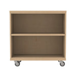 WB Manufacturing Mobile Single Sided Bookcase, 36