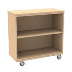 WB Manufacturing Mobile Single Sided Bookcase, 36