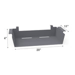 WB Manufacturing Accessory Plastic Book Box, 20