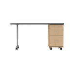 WB Manufacturing Universal Appleton Mobile Teacher’s Desk, 60