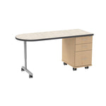 WB Manufacturing Universal Appleton Mobile Teacher’s Desk, 60