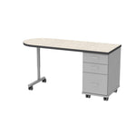 WB Manufacturing Universal Appleton Mobile Teacher’s Desk, 60