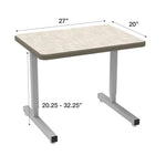 WB Manufacturing UNE - T Plymouth Classroom Desk, 20