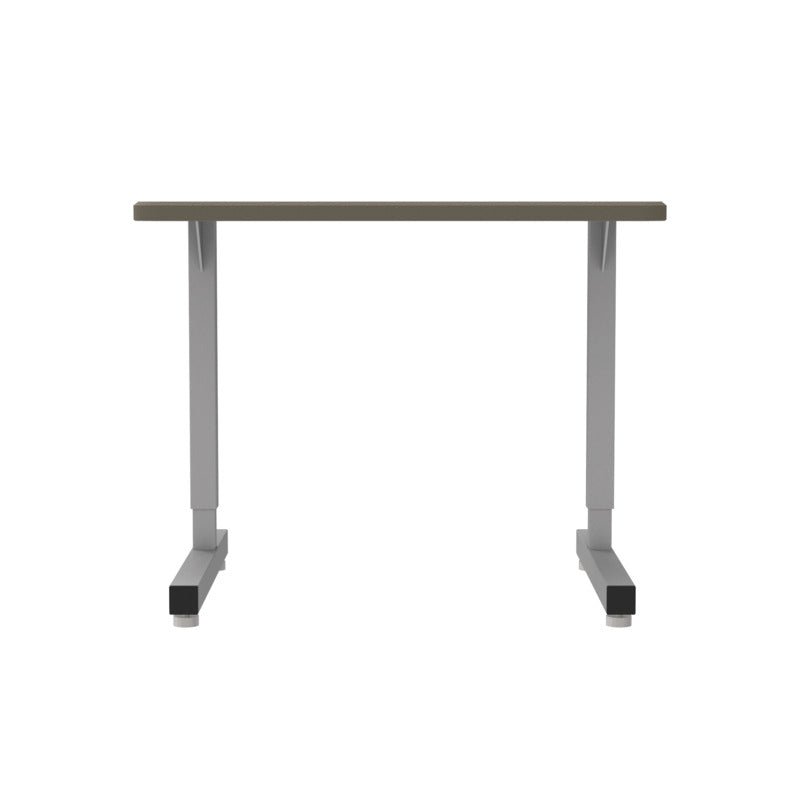 WB Manufacturing UNE - T Plymouth Classroom Desk, 20" x 27", Adjustable Height 20.25" - 32.25" Silver T - Legs with Nylon Glides (WBM - UNET7362 - EJAG4 - D17/T - S05) - SchoolOutlet
