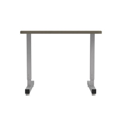 WB Manufacturing UNE-T Plymouth Classroom Desk, 20" x 27", Adjustable Height 20.25"-32.25" Silver T-Legs  with Nylon Glides (WBM-UNET7362-EJAG4-D17/T-S05)