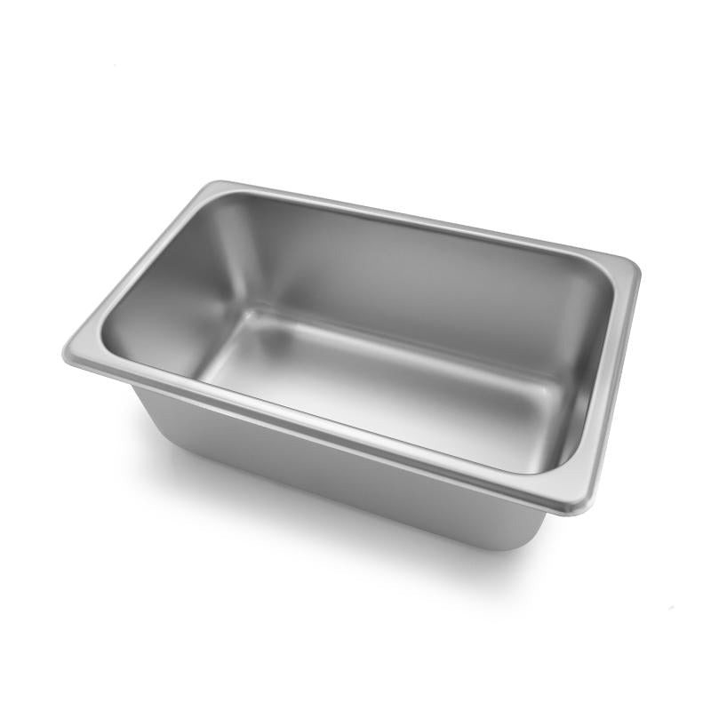 Whitney Brothers Stainless Steel Pan Quarter Size 10.5"W x 6.50"D x 4"H (WHT - 101 - 307) - SchoolOutlet