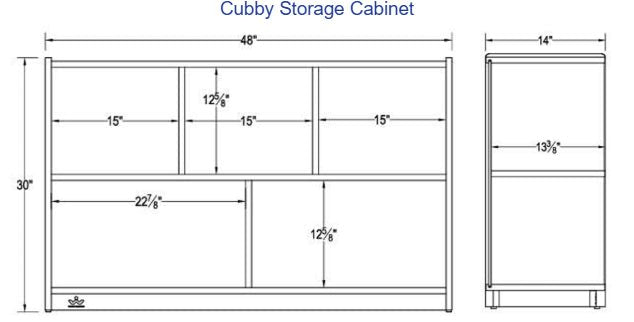 Whitney Brothers Whitney Plus Cabinet WHT - CH1330 - SchoolOutlet