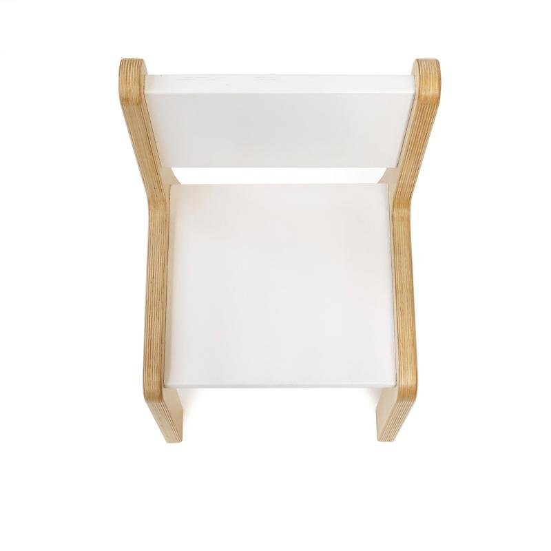 Whitney Brothers Whitney Plus 10H White Chair 13.75"W x 16.25"D x 21.50"H (WHT - CR2510W) - SchoolOutlet