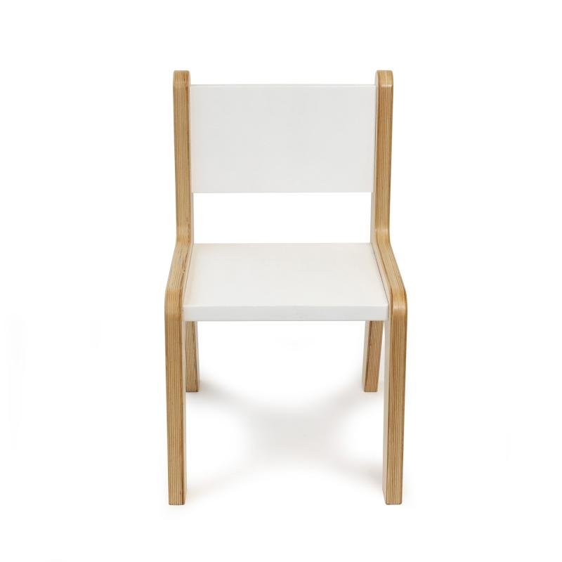 Whitney Brothers Whitney Plus 12H White Chair 13.75"W x 17"D x 23.5"H (WHT - CR2512W) - SchoolOutlet