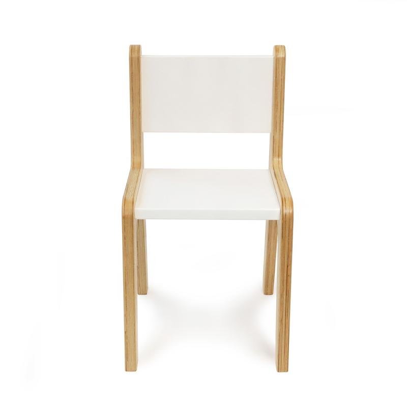 Whitney Brothers Whitney Plus 14H White Chair 13.75"W x 17"D x 25.5"H (WHT - CR2514W) - SchoolOutlet