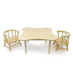 Whitney Brothers Toddler Flower Table and Two Chair Set(Whitney Brothers WHT - WB0181) - SchoolOutlet