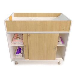 Whitney Brothers elevatED™ Infant Changing Cabinet 42.5"W x 20.75"D x 38.75"H (WHT-WB0721W)