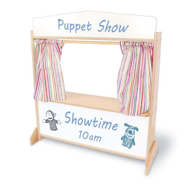 Whitney Brothers Deluxe Puppet Theater With Markerboard (WHT - WB0965) - SchoolOutlet