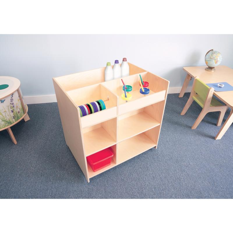 Whitney Brothers Deluxe Mobile Art Supply Cart(Whitney Brothers WHT - WB1758) - SchoolOutlet