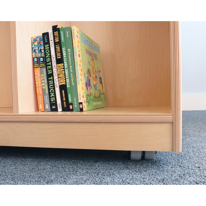 Whitney Brothers Mobile Library Book Cabinet(Whitney Brothers WHT - WB1821) - SchoolOutlet