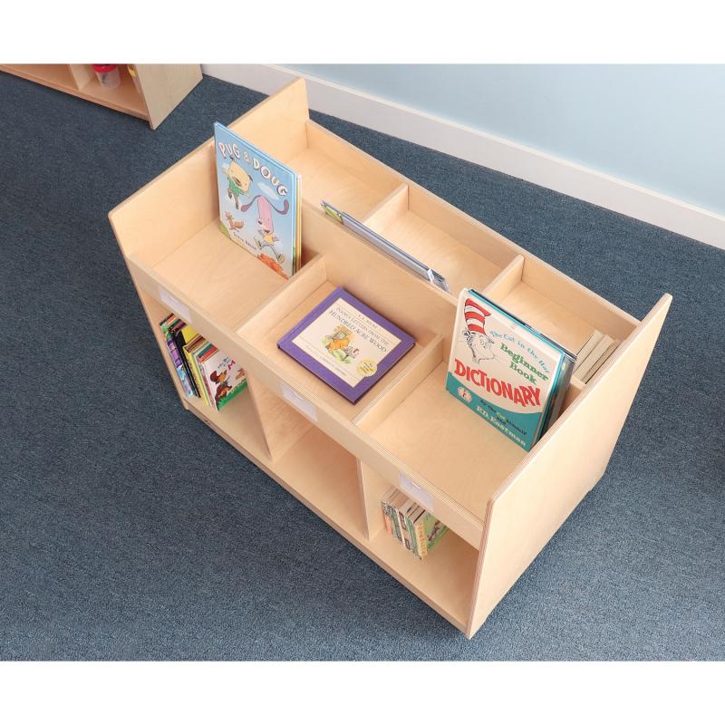 Whitney Brothers Mobile Library Book Cabinet(Whitney Brothers WHT - WB1821) - SchoolOutlet