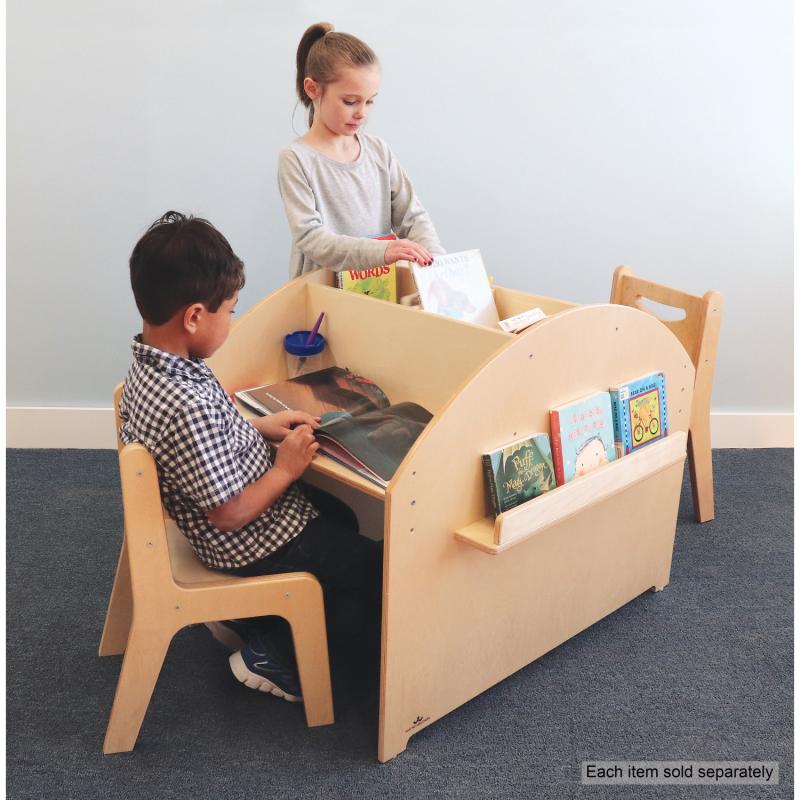 Whitney Brothers Two Student Adjustable Library Desk(Whitney Brothers WHT - WB1867) - SchoolOutlet