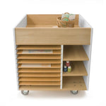 Whitney Brothers elevatED™ Art Supply Cart 33
