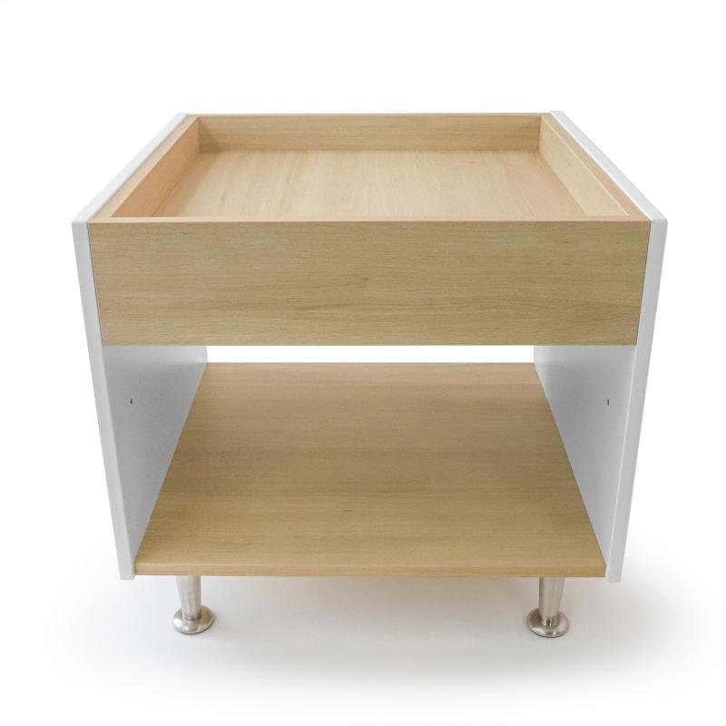 Whitney Brothers elevatED™ Discovery Table 26"W x 24.5"D x 24"H (WHT - WB1916) - SchoolOutlet