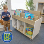 Whitney Brothers elevatED™ Mobile Book Storage Island 40.75