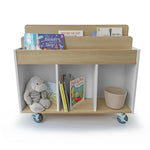 Whitney Brothers elevatED™ Mobile Book Storage Island 40.75