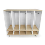 Whitney Brothers elevatED™ Five Section Coat Locker 50