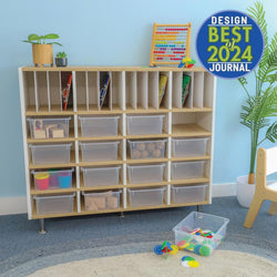 Whitney Brothers elevatED™ Classroom Organizer 50"W x 15"D x 43"H (WHT-WB1955)