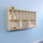 Whitney Brothers elevatED™ Wall Mount Diaper Supplies Organizer 42.5