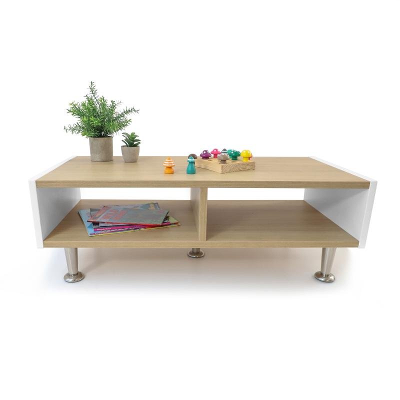 Whitney Brothers elevatED™ Community Table 36"W x 17"D x 12"H (WHT - WB1972) - SchoolOutlet