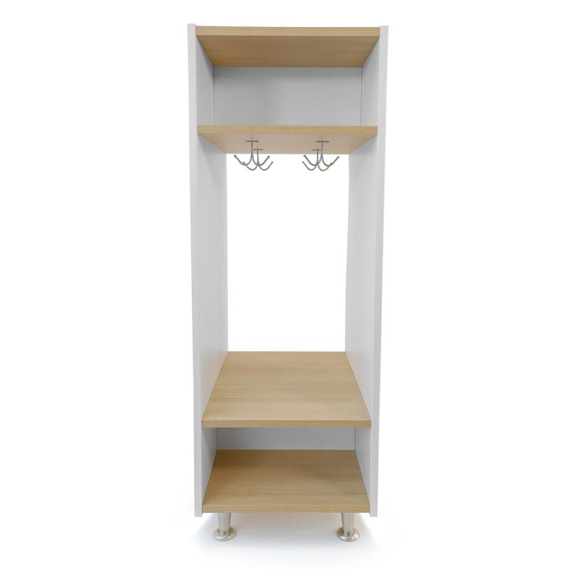 Whitney Brothers elevatED™ Dress Up Station 18"W x 18"D x 50.5"H (WHT - WB1985) - SchoolOutlet