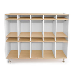 Whitney Brothers elevatED™ 10 Section Coat Locker 60.5"W x 15"D x 48"H (WHT-WB1996)
