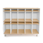 Whitney Brothers elevatED™ 10 Section Coat Locker 60.5