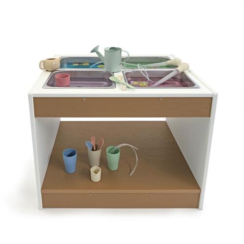 Whitney Brothers outdoorED™ Sensory Table 31"W x 26.25"D x 24"H (WHT - WB2723) - SchoolOutlet