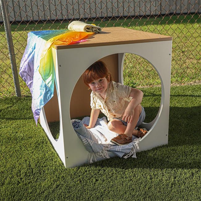 Whitney Brothers outdoorED Play House Cube (WB2726) - SchoolOutlet
