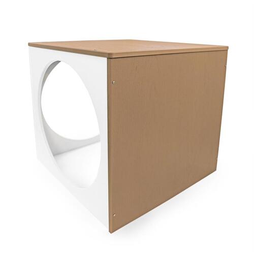 Whitney Brothers outdoorED™ Play House Cube 27"W x 26.5"D x 27.25"H (WHT - WB2726) - SchoolOutlet