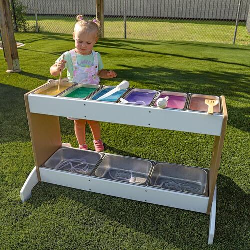Whitney Brothers outdoorED™ Potion Station 41.75"W x 23.75"D x 24"H (WHT - WB2727) - SchoolOutlet