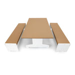 Whitney Brothers outdoorED™ Table and Two Bench Set 47.5