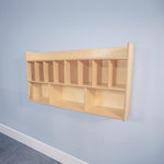 Whitney Brothers Wall Mounted Eight Cubby Cabinet 46.75