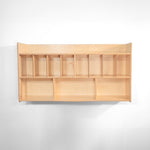 Whitney Brothers Wall Mounted Eight Cubby Cabinet 46.75