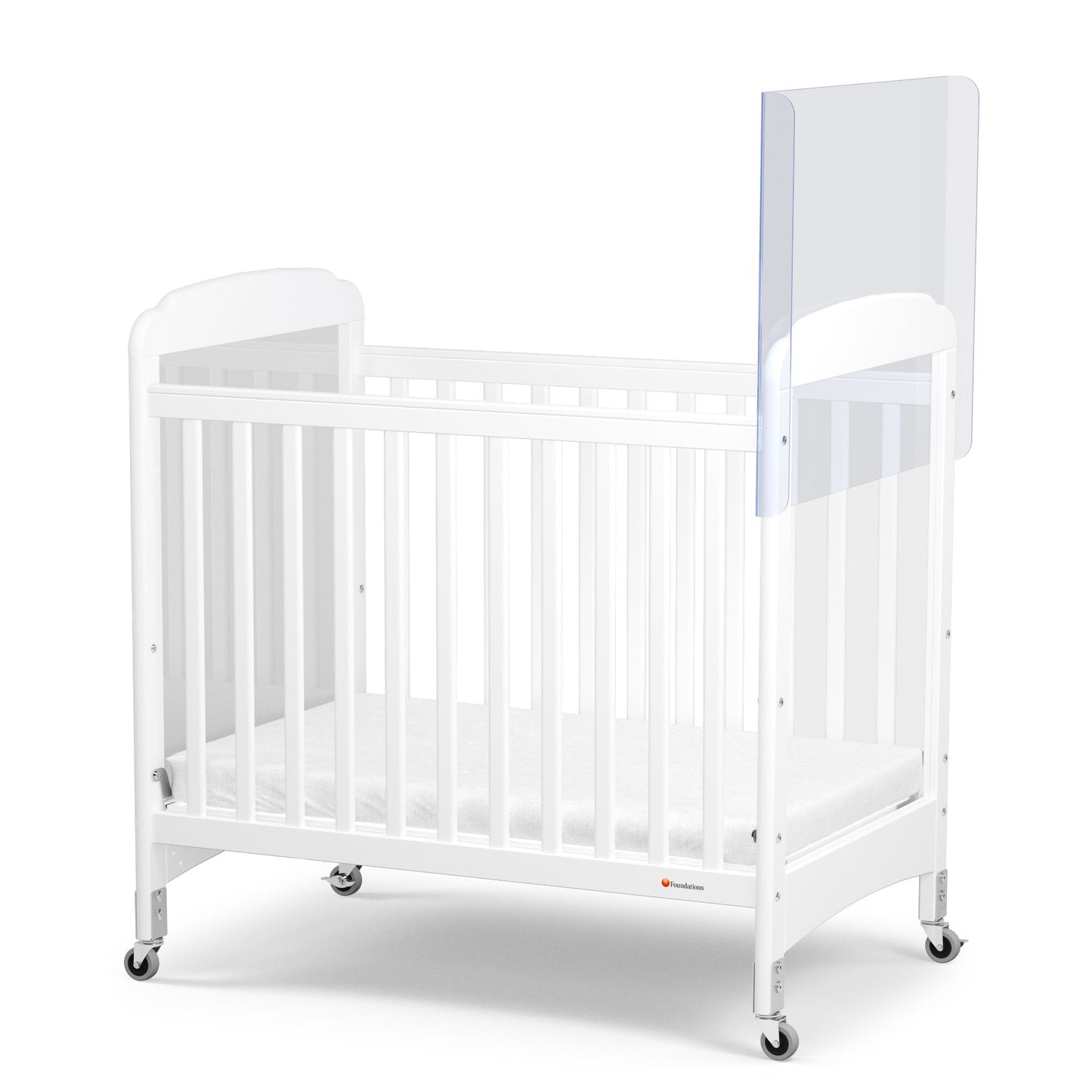 Foundations - CareShield 1-Sided Plexiglass Barrier - Safety Craft and Serenity Cribs (FOU-4081197)