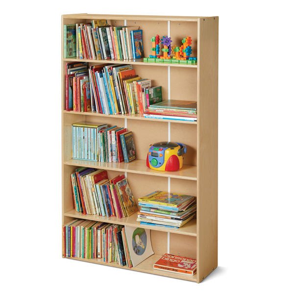 Young Time Tall Adjustable Shelf Bookcase YOU-7118YT - SchoolOutlet