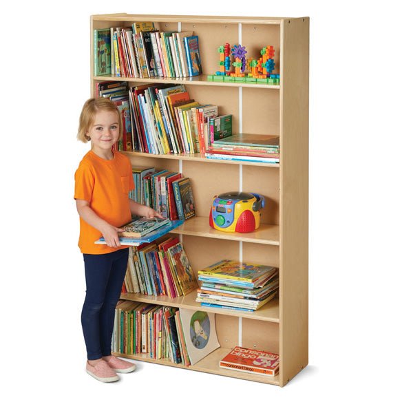 Young Time Tall Adjustable Shelf Bookcase YOU-7118YT - SchoolOutlet