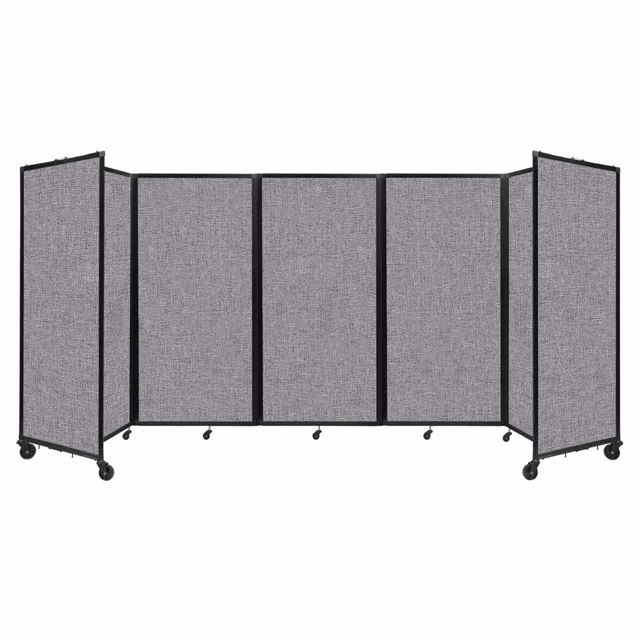 Room Divider Accordion Portable Partition Sound Absorbing Fabric