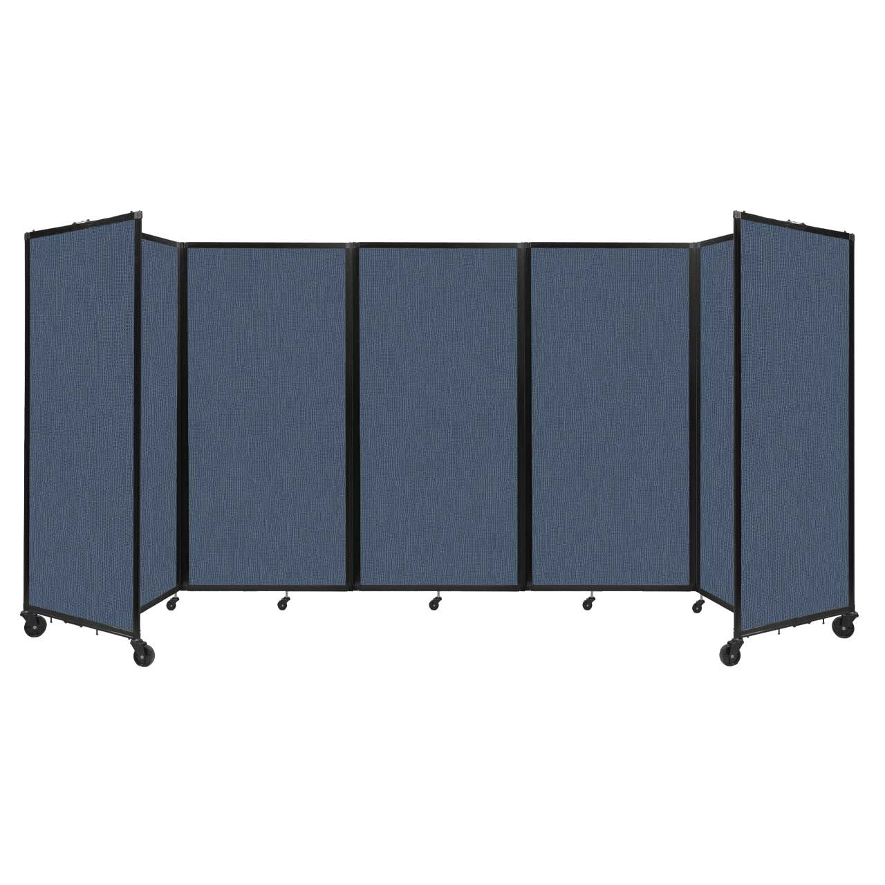 Room Divider Accordion Portable Partition Sound Absorbing Fabric