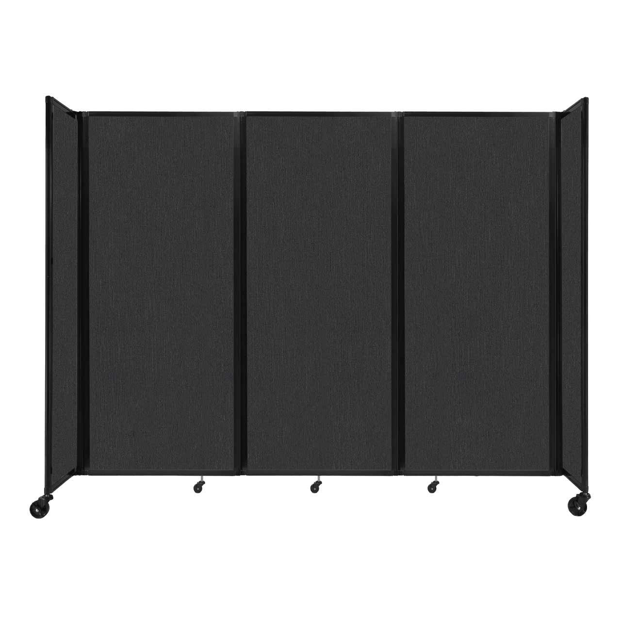 Room Divider Accordion Portable Partition Sound Absorbing Fabric